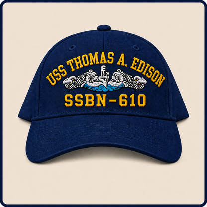 USS THOMAS A. EDISON SSBN-610 HAT approved boat mockup