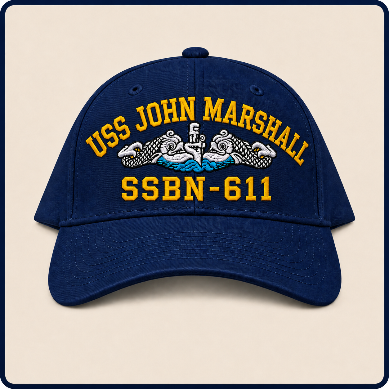 USS JOHN MARSHALL SSBN-611 HAT approved boat mockup