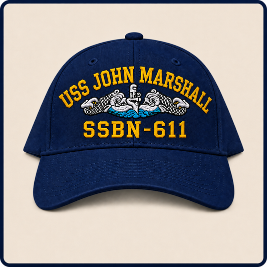 USS JOHN MARSHALL SSBN-611 HAT approved boat mockup