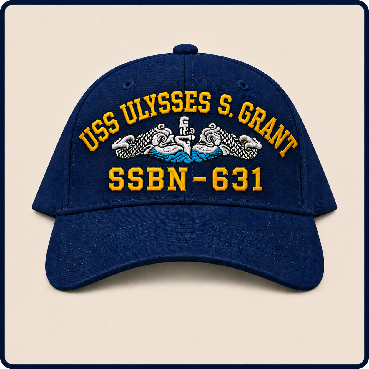 USS ULYSSES S. GRANT SSBN-631 HAT approved boat mockup