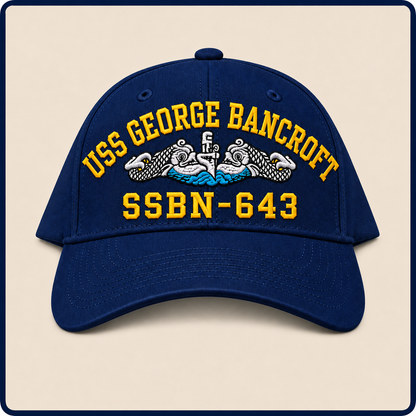 USS GEORGE BANCROFT SSBN-643 HAT approved boat mockup