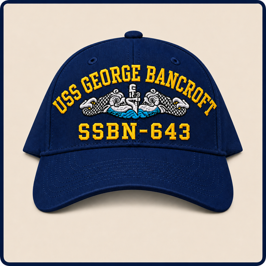 USS GEORGE BANCROFT SSBN-643 HAT approved boat mockup