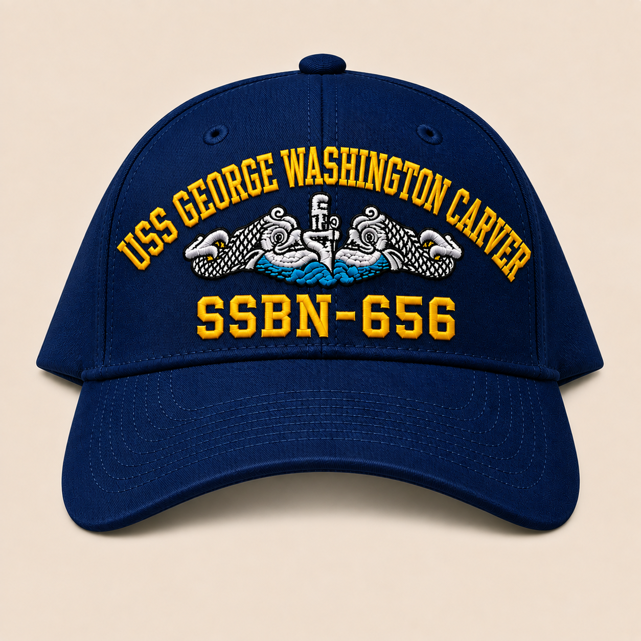 USS GEORGE WASHINGTON CARVER SSBN-656 HAT approved boat mockup