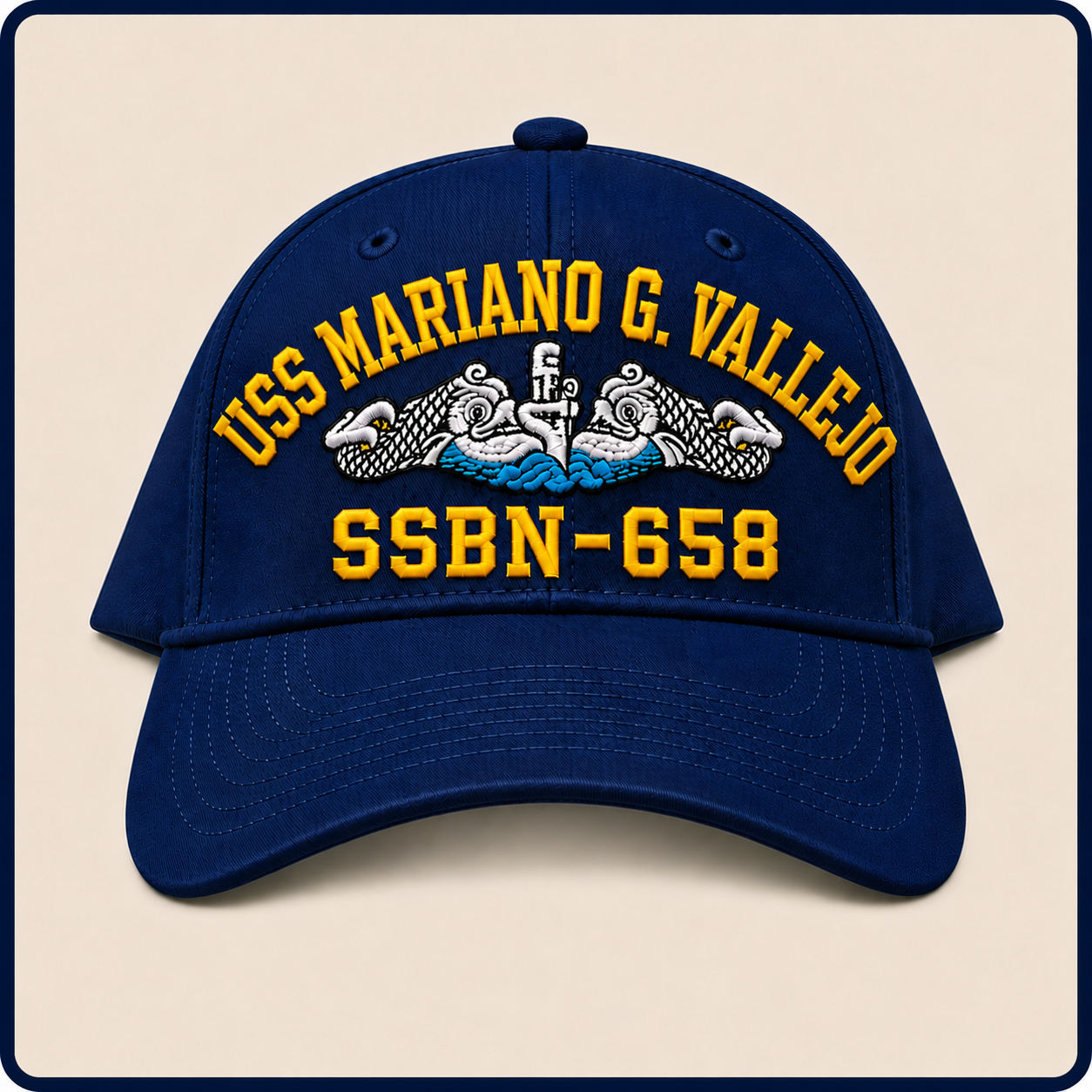 USS MARIANO G. VALLEJO SSBN-658 HAT approved boat mockup