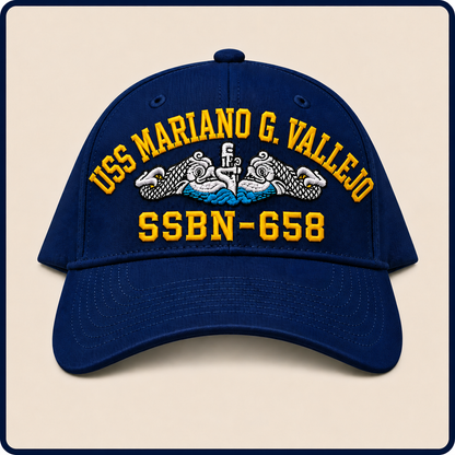 USS MARIANO G. VALLEJO SSBN-658 HAT approved boat mockup