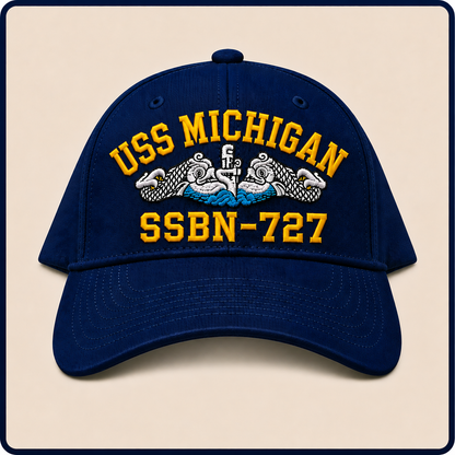 USS MICHIGAN SSBN-727 HAT approved boat mockup