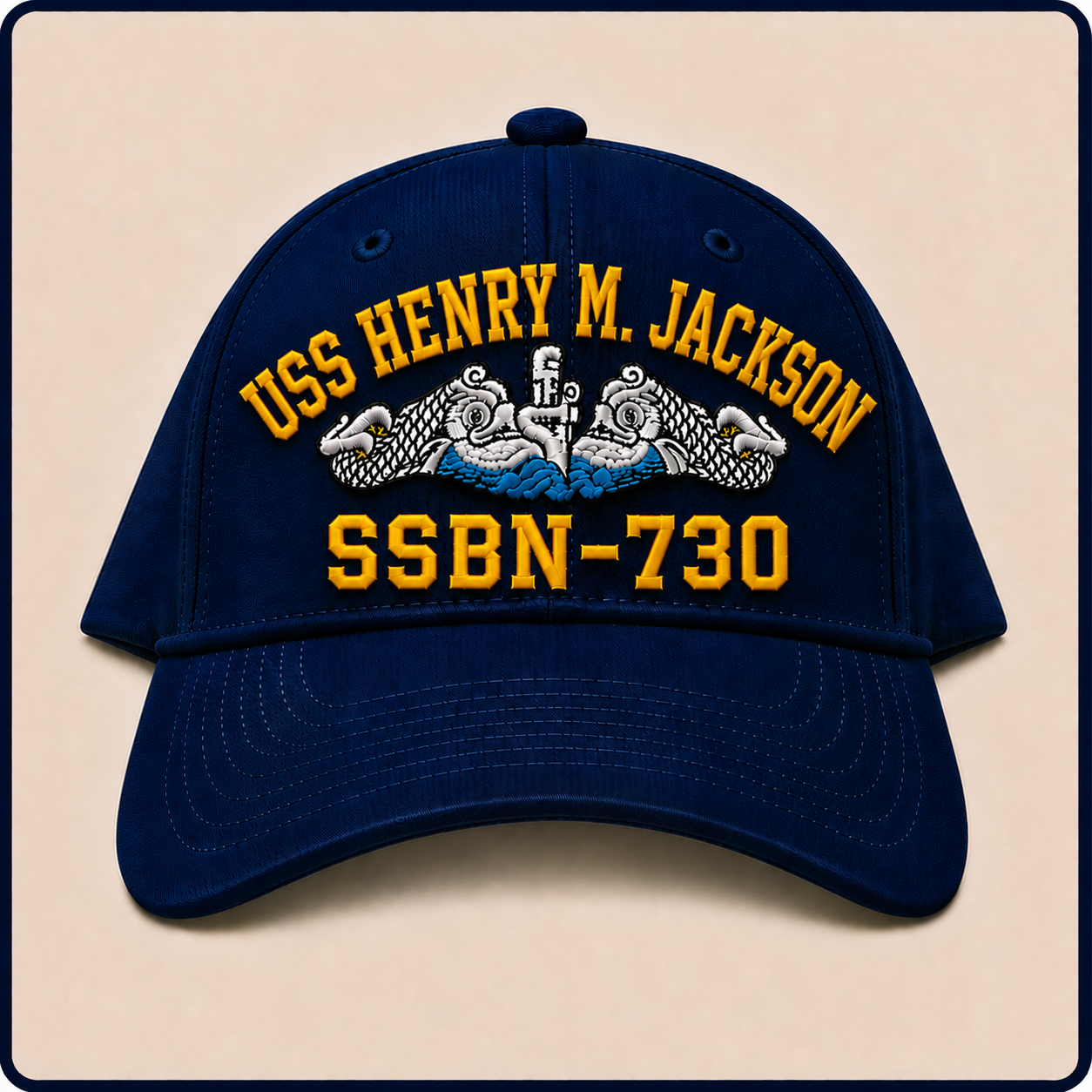 USS HENRY M. JACKSON SSBN-730 HAT approved boat mockup