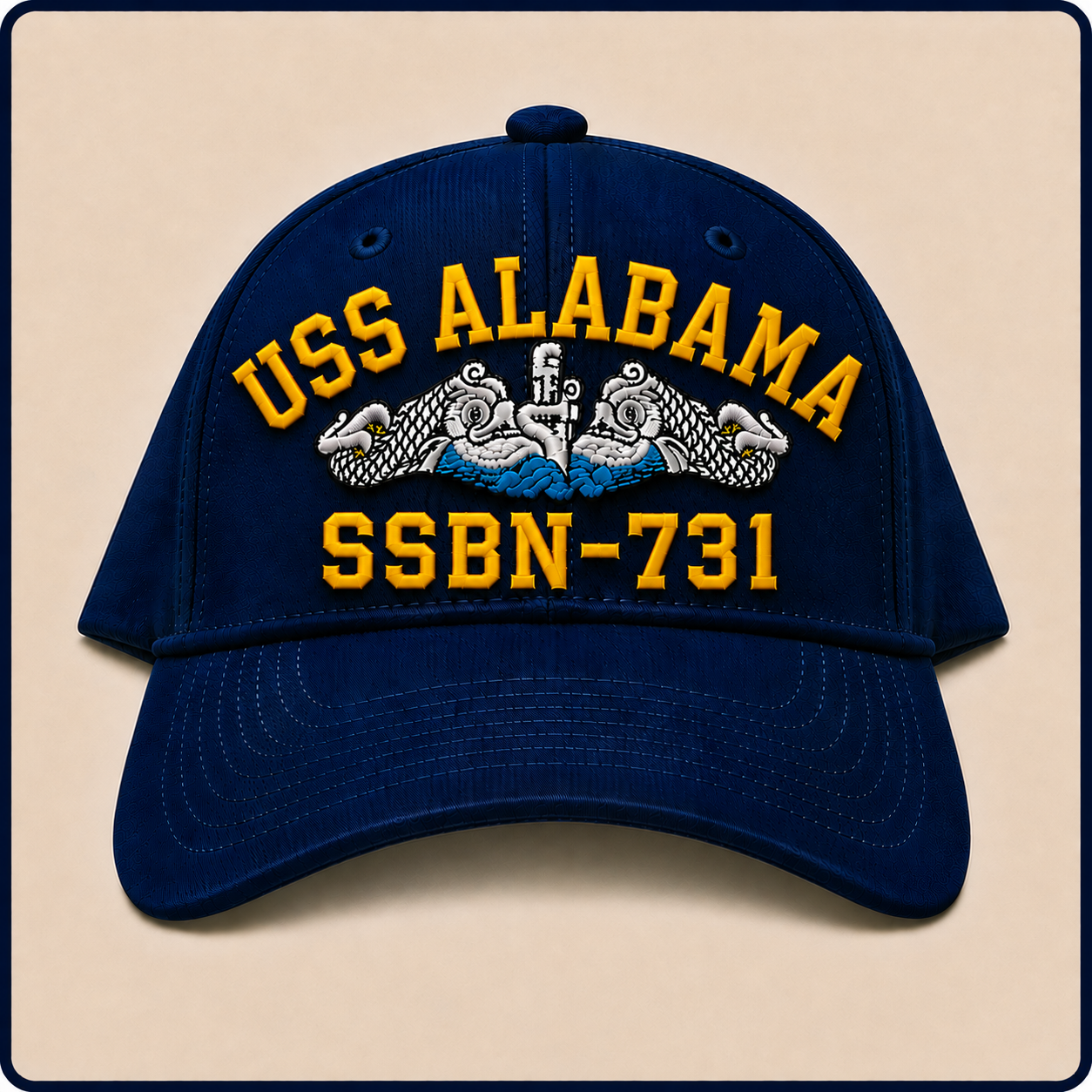 USS ALABAMA SSBN-731 HAT approved boat mockup