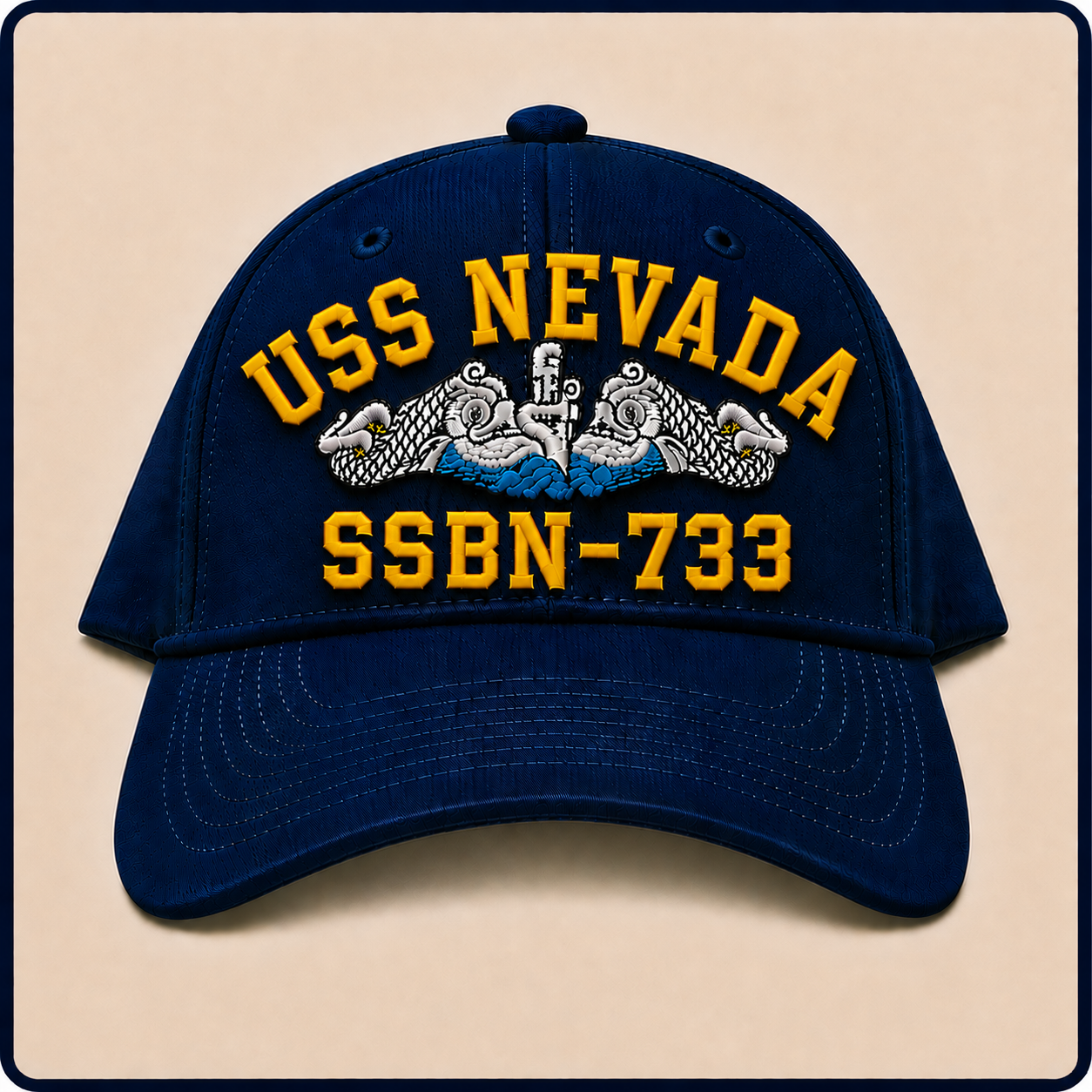 USS NEVADA SSBN-733 HAT approved boat mockup