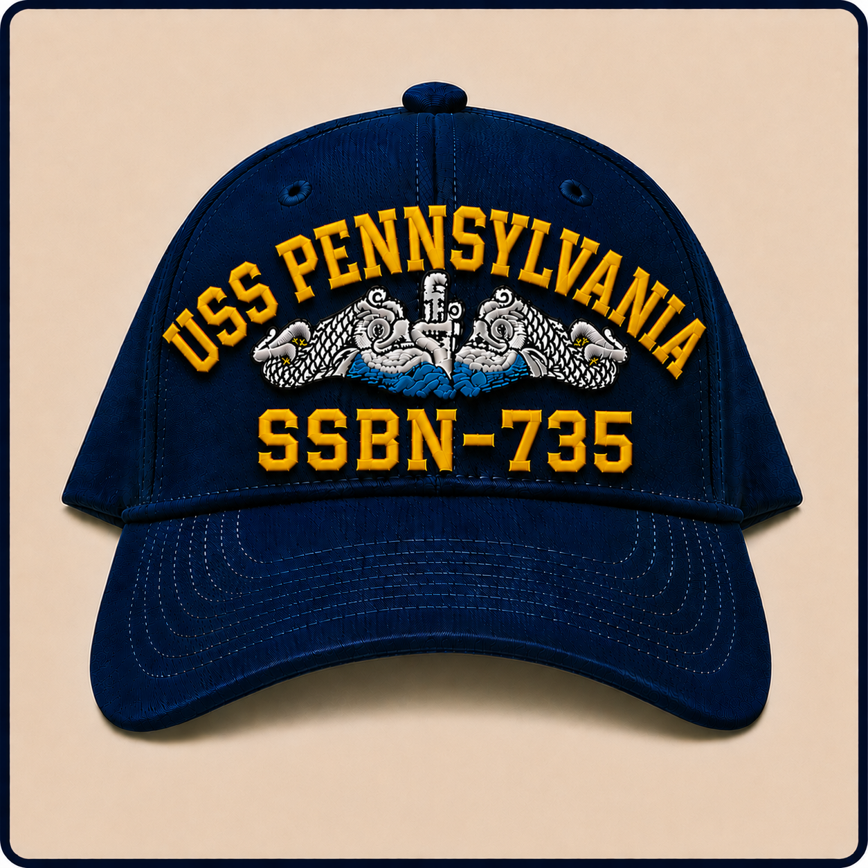 USS PENNSYLVANIA SSBN-735 HAT approved boat mockup