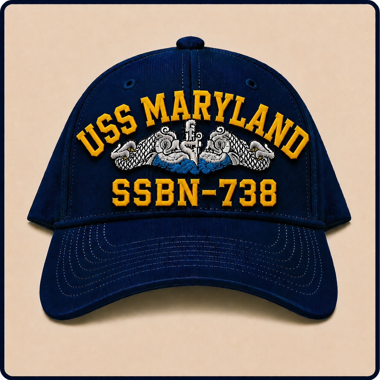 USS MARYLAND SSBN-738 HAT approved boat mockup
