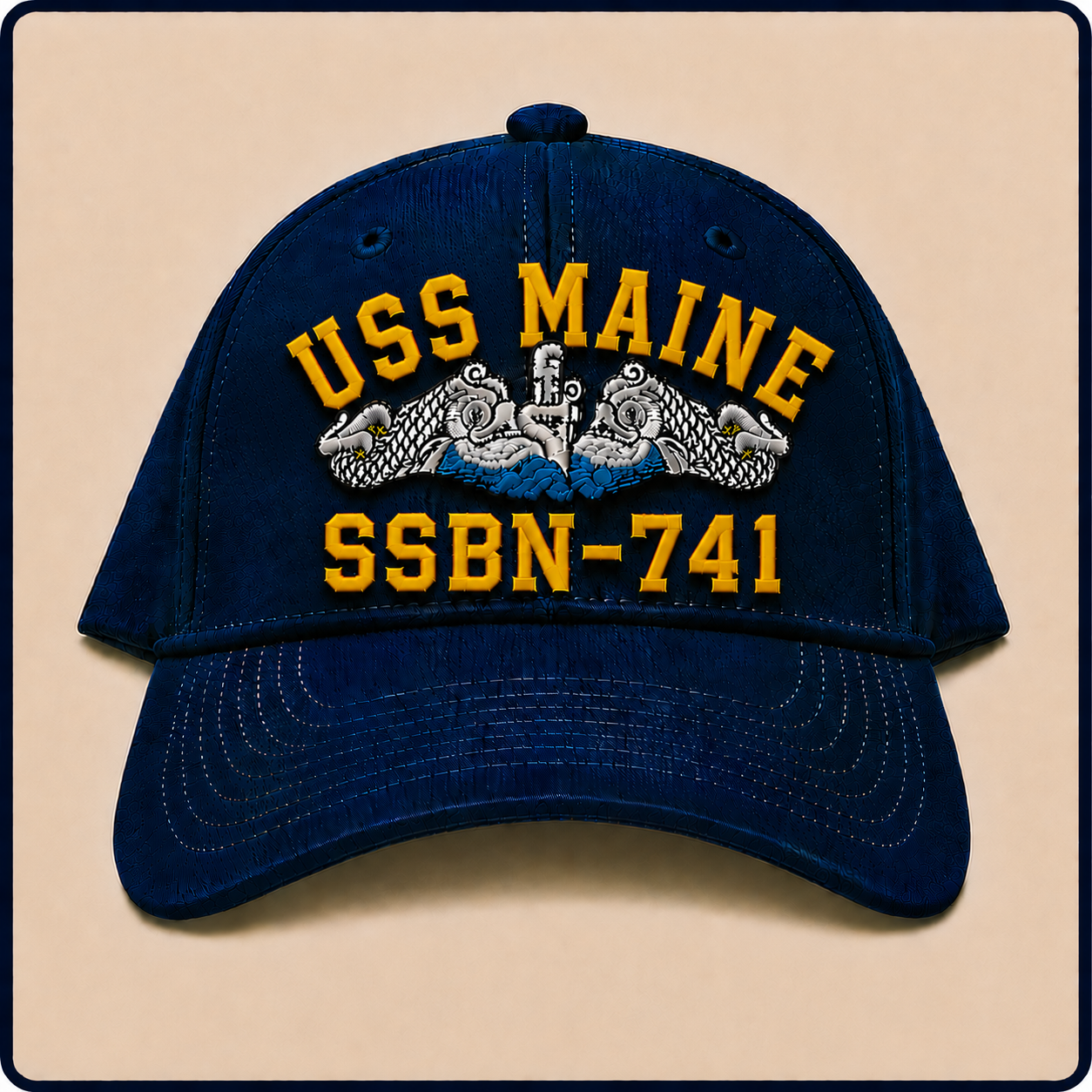 USS MAINE SSBN-741 HAT approved boat mockup