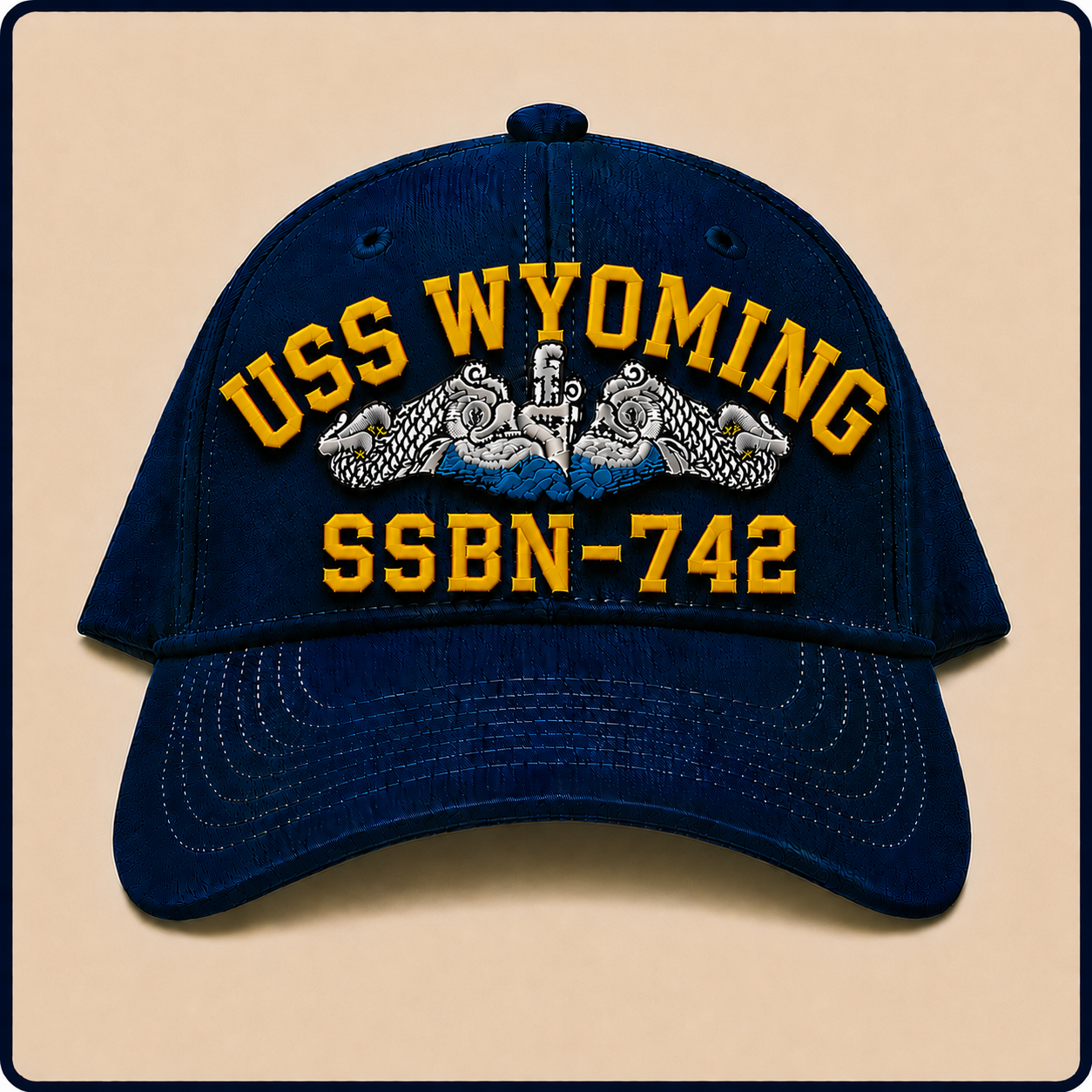 USS WYOMING SSBN-742 HAT approved boat mockup