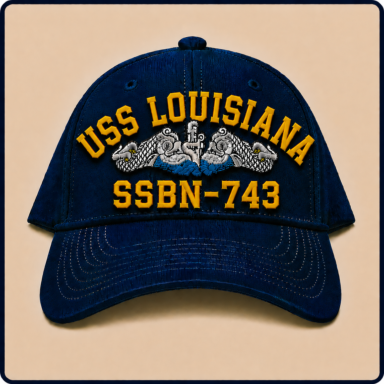 USS LOUISIANA SSBN-743 HAT approved boat mockup