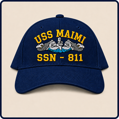USS MAIMI SSN-811 HAT approved boat mockup