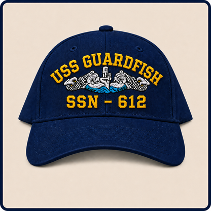 USS GUARDFISH SSN-612 HAT approved boat mockup