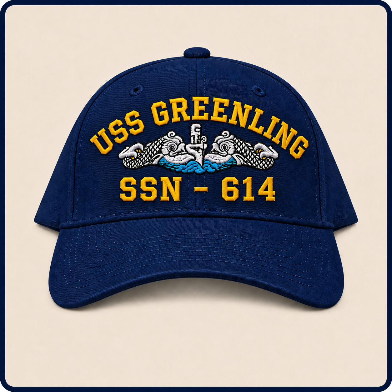 USS GREENLING SSN-614 HAT approved boat mockup
