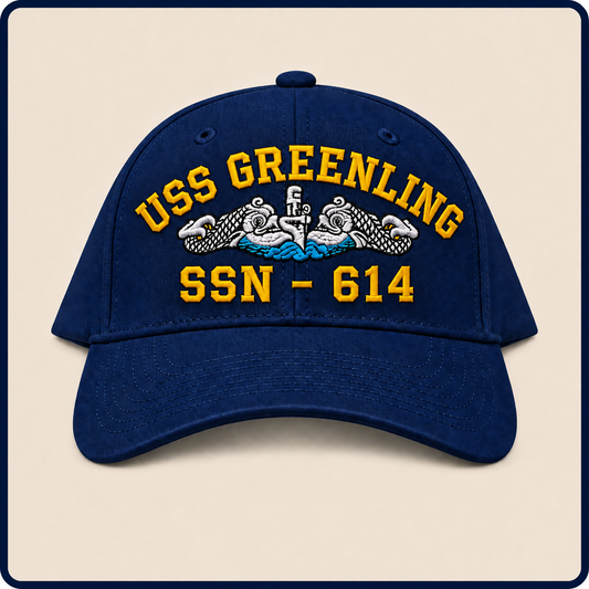 USS GREENLING SSN-614 HAT approved boat mockup