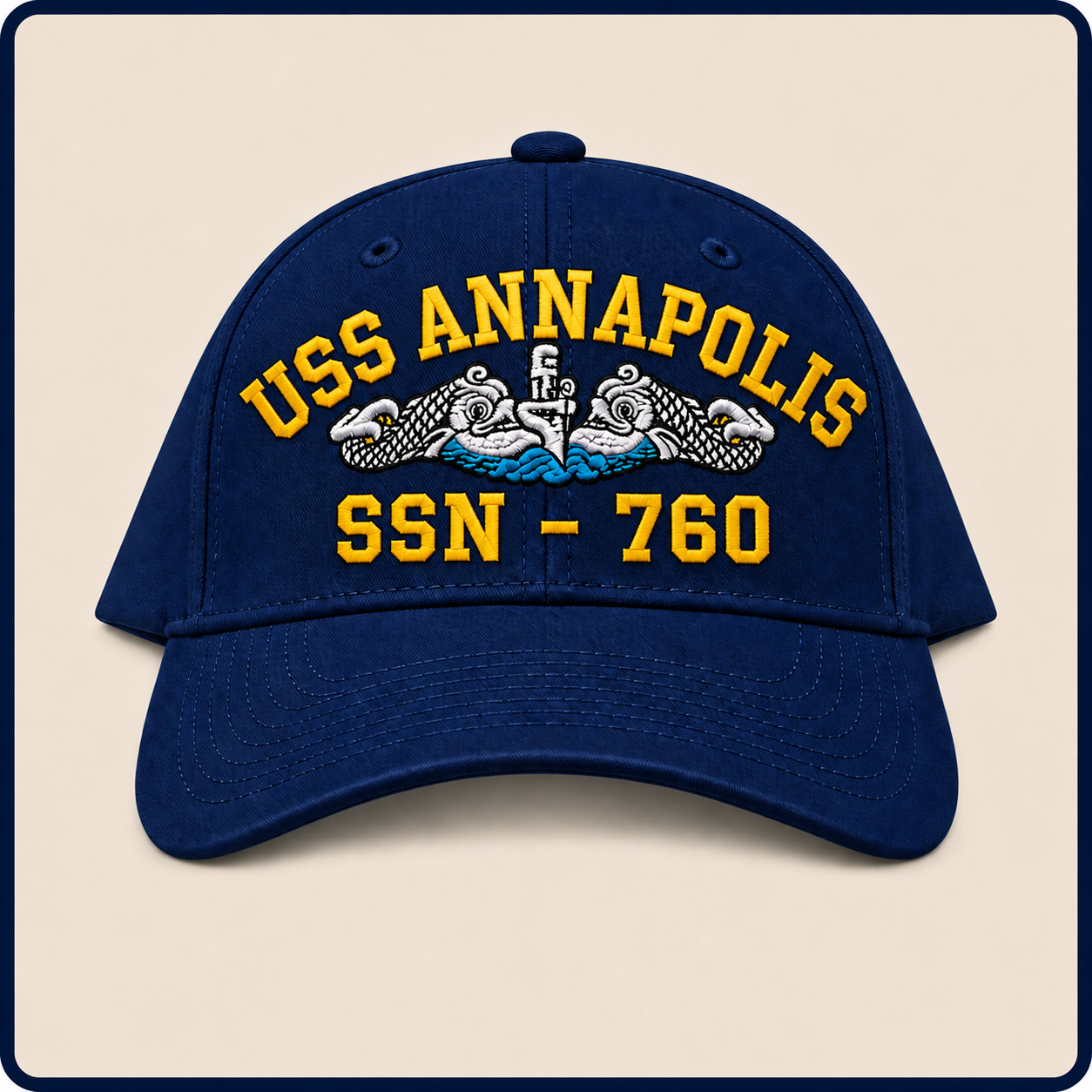 USS ANNAPOLIS SSN-760 HAT approved boat mockup