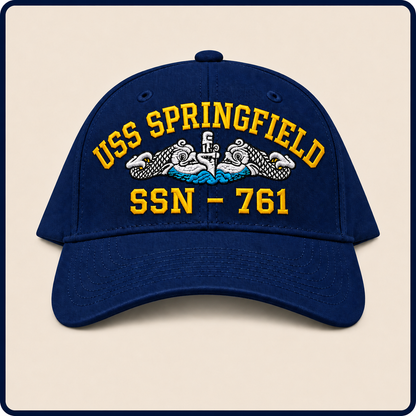 USS SPRINGFIELD SSN-761 HAT approved boat mockup