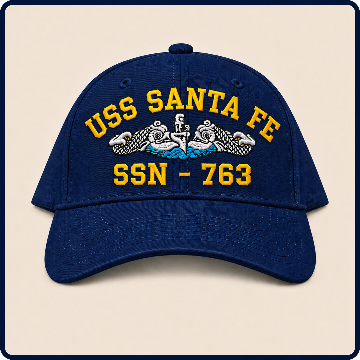 USS SANTA FE SSN-763 HAT approved boat mockup