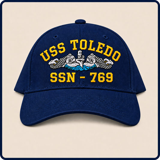 USS TOLEDO SSN-769 HAT approved boat mockup