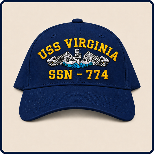 USS VIRGINIA SSN-774 HAT approved boat mockup