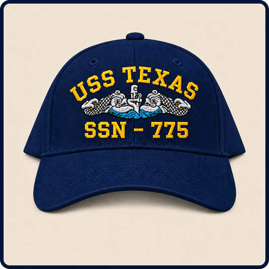 USS TEXAS SSN-775 HAT approved boat mockup