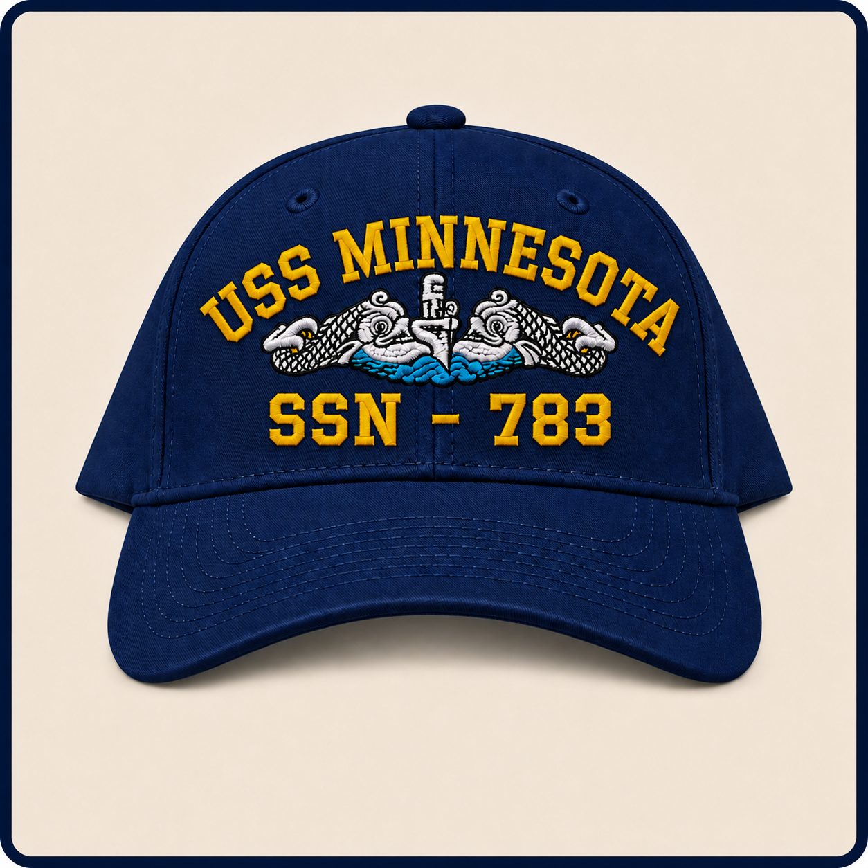 USS MINNESOTA SSN-783 HAT approved boat mockup