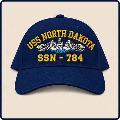 USS NORTH DAKOTA SSN-784 HAT approved boat mockup
