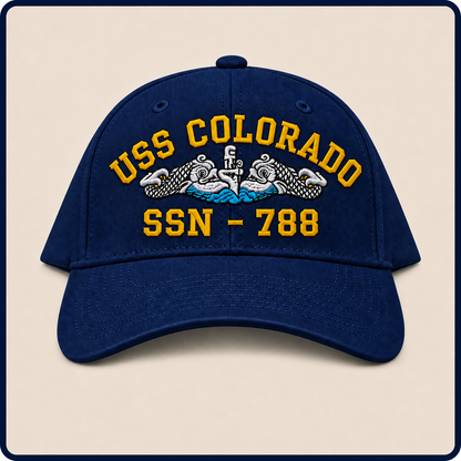 USS COLORADO SSN-788 HAT approved boat mockup