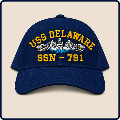 USS DELAWARE SSN-791 HAT approved boat mockup