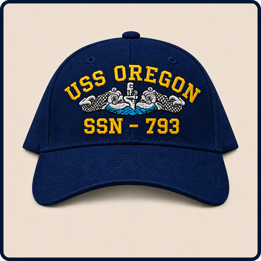USS OREGON SSN-793 HAT approved boat mockup