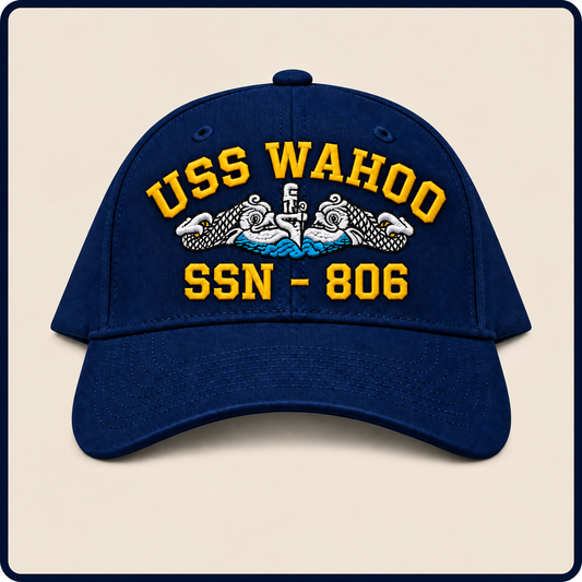 USS WAHOO SSN-806 HAT approved boat mockup