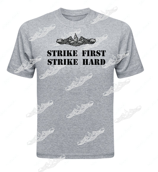 Strike First / Strike Hard  TEXT & Dolphins Clothing