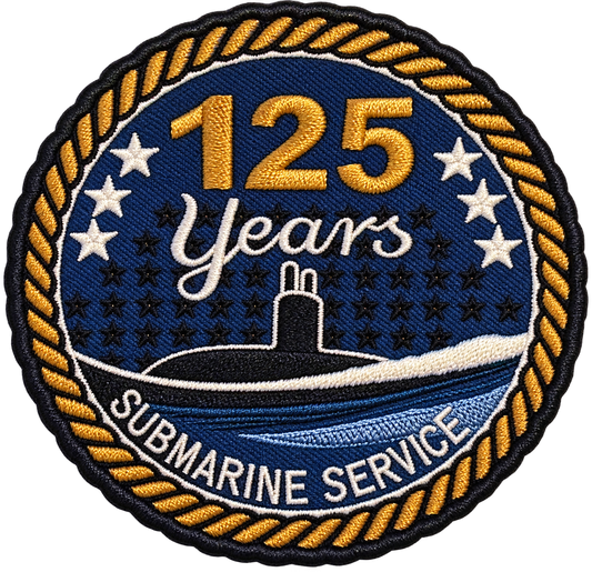 125 Years Of Submarine Service PATCH collection thumbnail