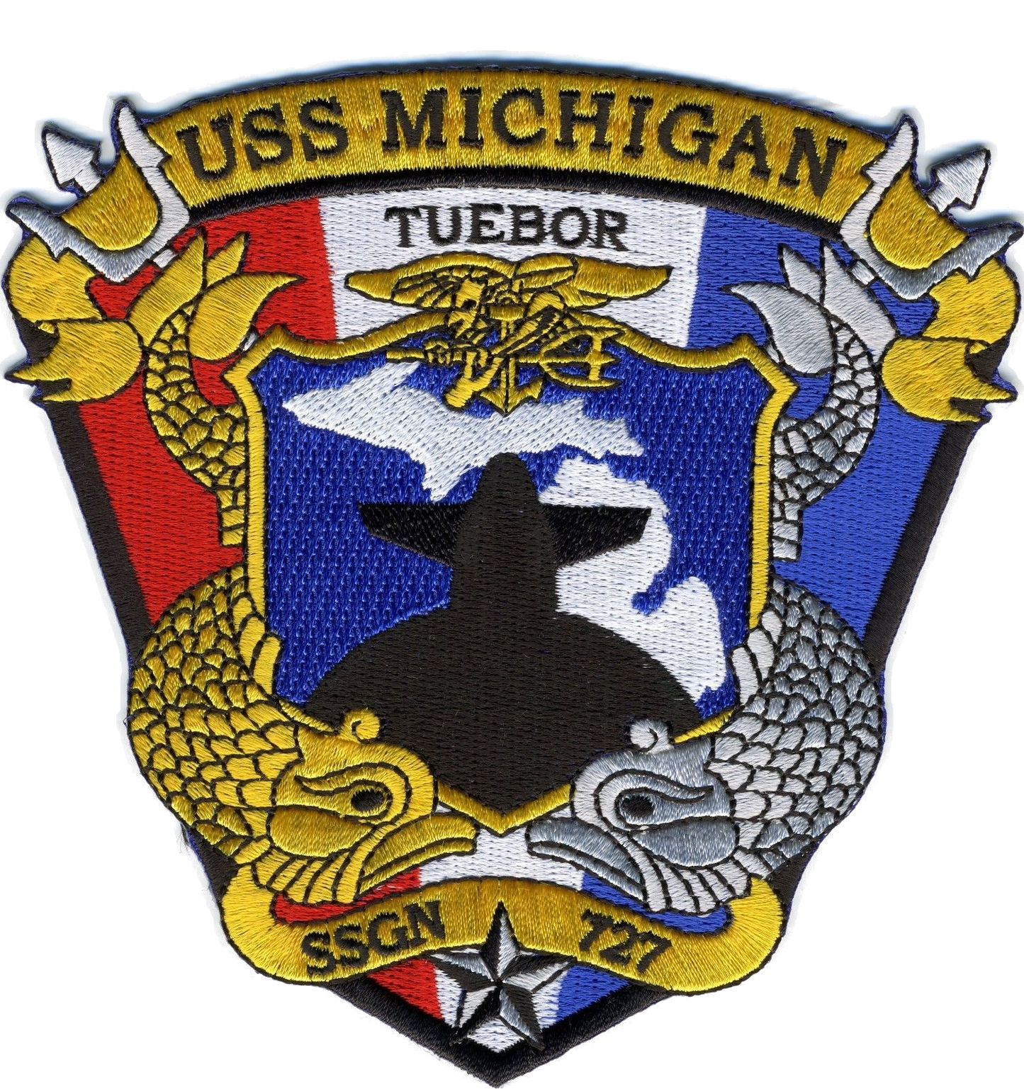 USS Michigan SSGN 727 PATCH