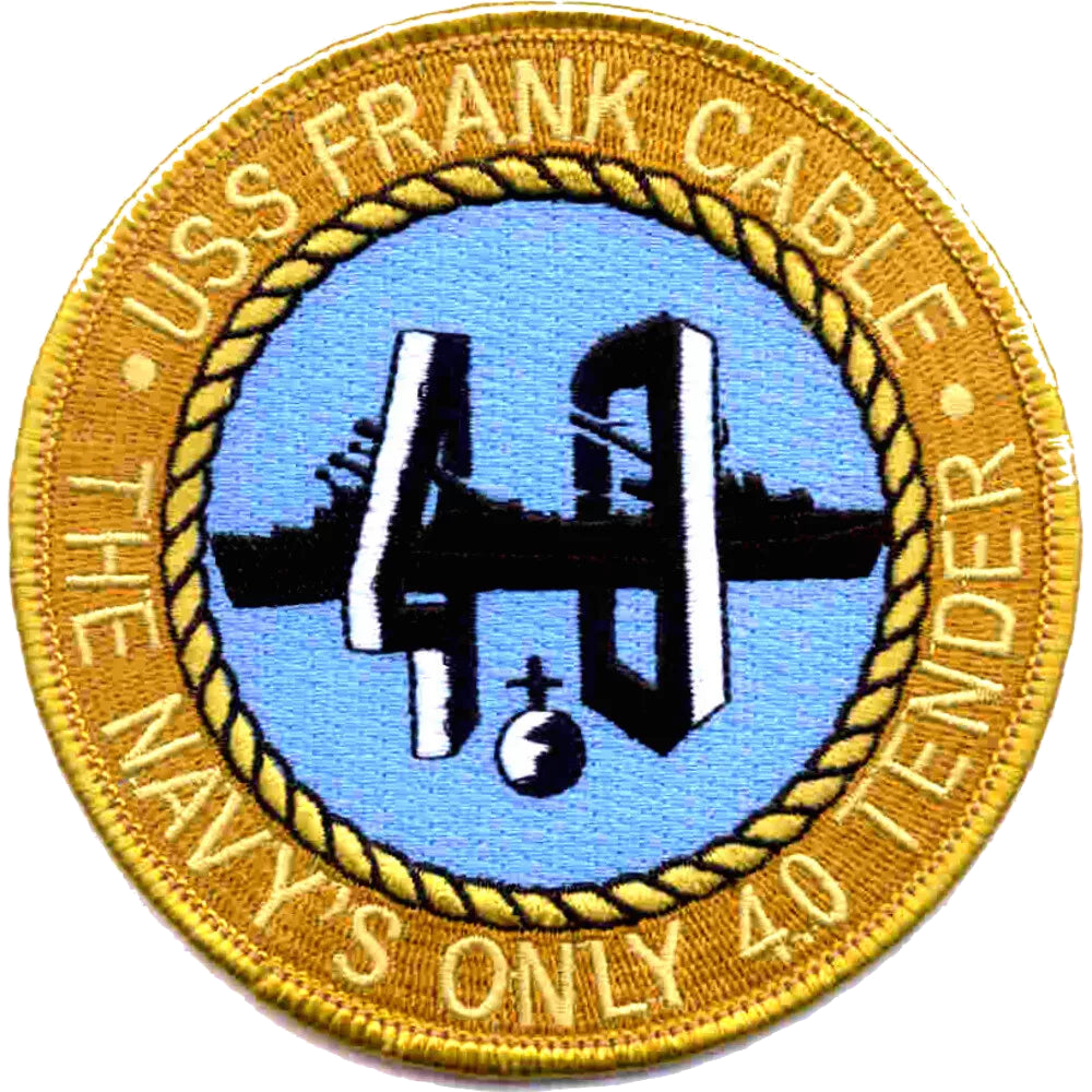 USS FRANK CABLE AS 40 Patch