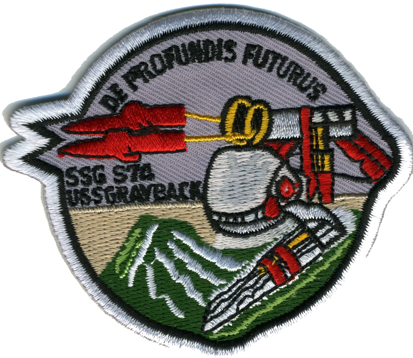 USS GRAYBACK SSG 574 patch