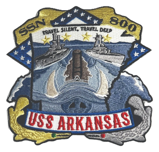 USS Arkansas SSN 800 Patch collection thumbnail