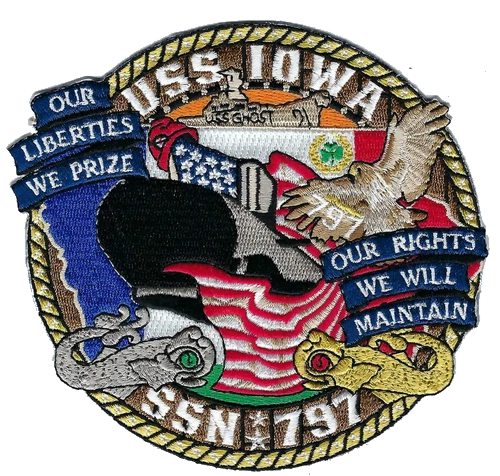USS Iowa SSN 797 Patch collection thumbnail