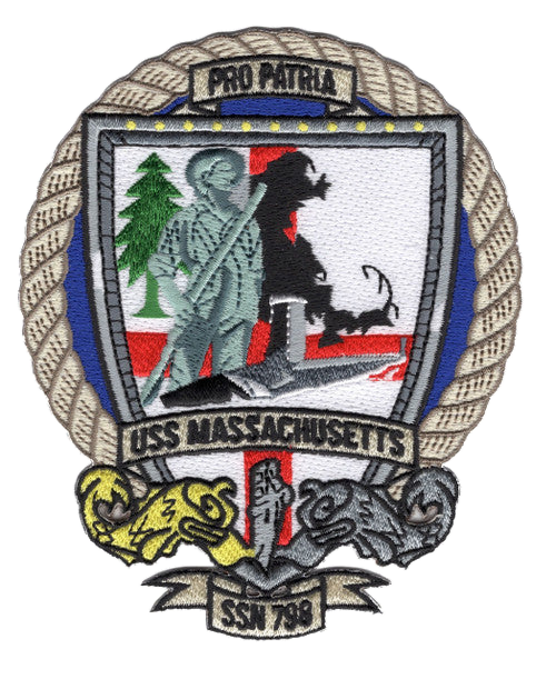 USS MASSACHUSETTS SSN 798 Patch collection thumbnail