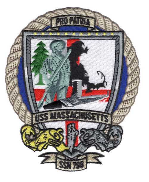 USS MASSACHUSETTS SSN 798 Patch