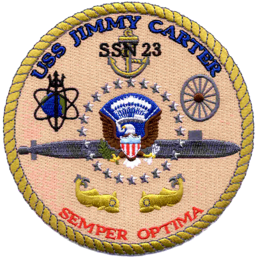 USS JIMMY CARTER SSN 23 patch collection thumbnail