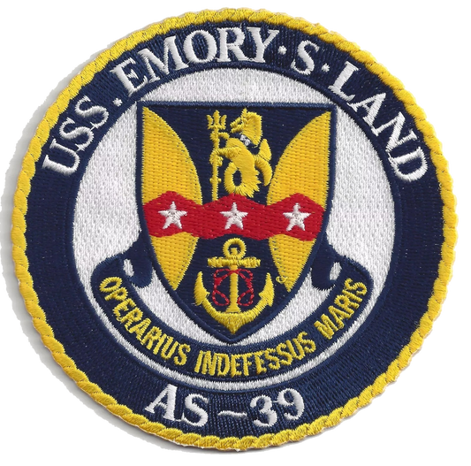 USS EMORY S LAND AS 39 patch collection thumbnail