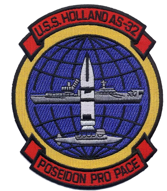 USS HOLLAND AS 32 Patch collection thumbnail