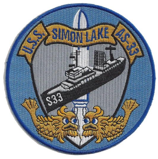 USS SIMON LAKE AS 33 Patch collection thumbnail