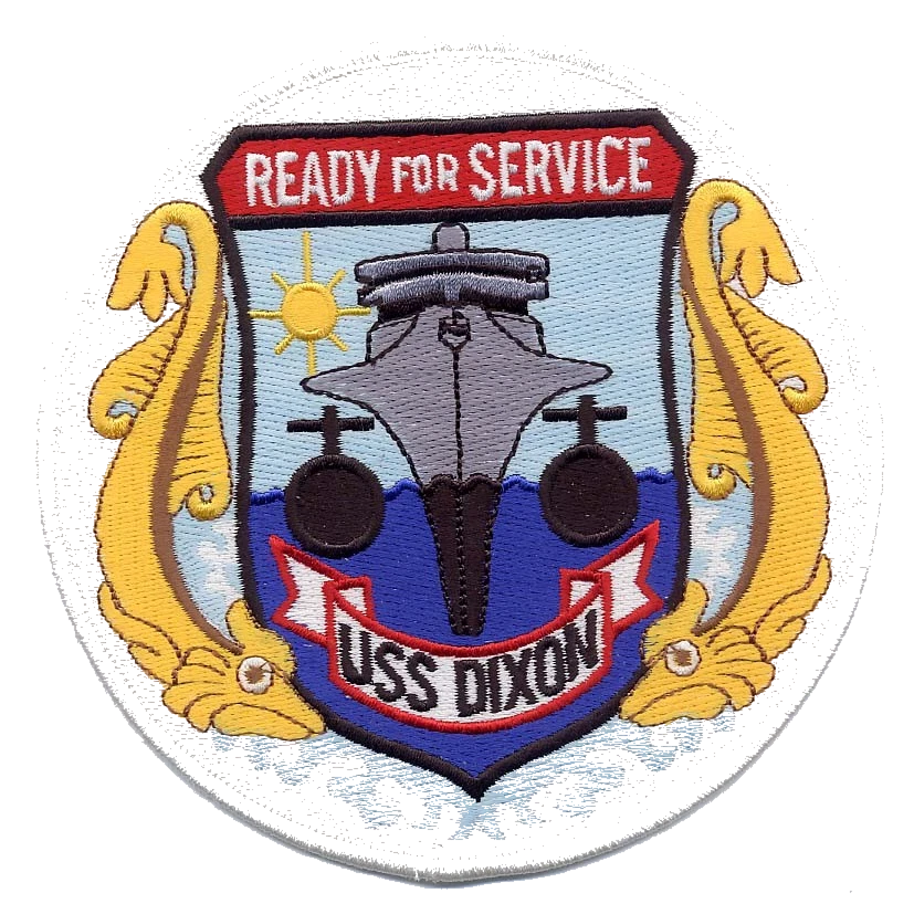 USS DIXON AS 37 Patch collection thumbnail