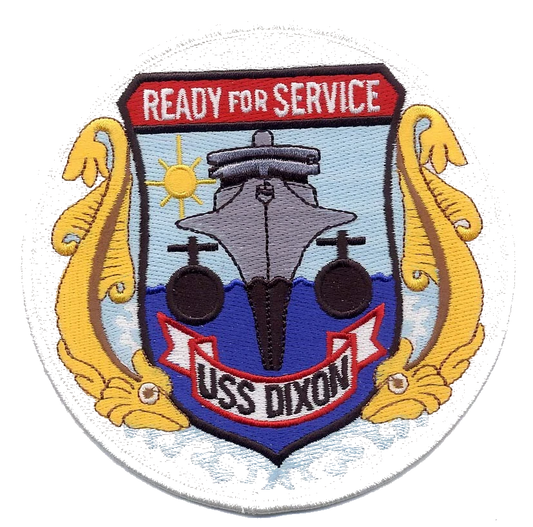 USS DIXON AS 37 Patch collection thumbnail