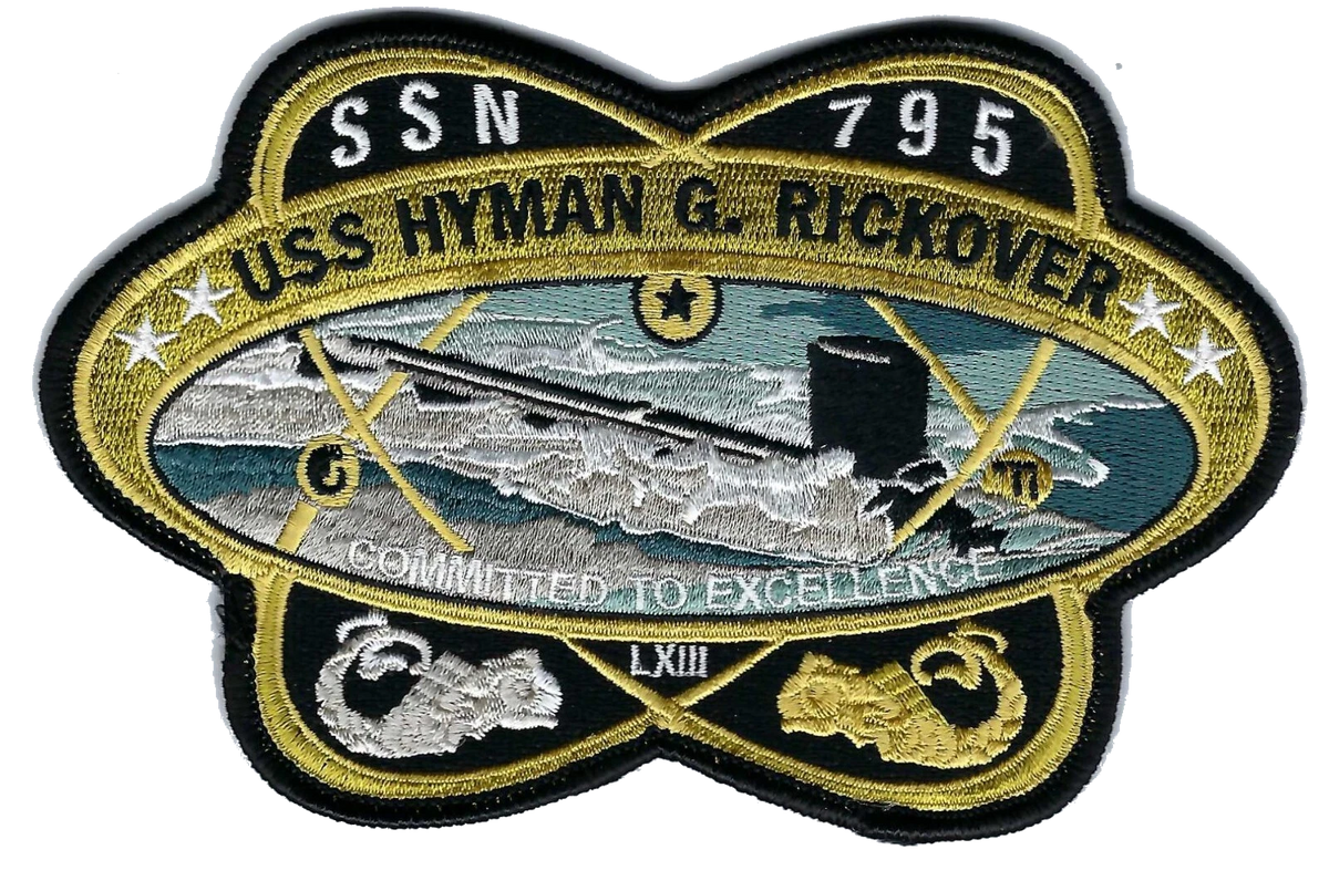 USS RICKOVER SSN 795 Patch collection thumbnail
